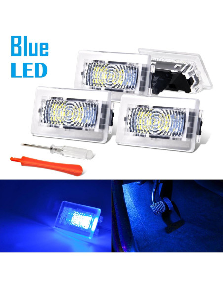 Kit de Iluminación LED Prutomr para Tesla Model 3/X/S/Y Azul