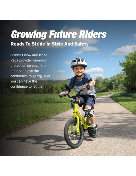 Protectores de Codos y Rodillas Strider para Niños 2-5 Años
