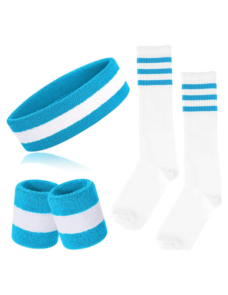 Conjunto de 5 Piezas ONUPGO: Muñequera, Calcetines y Banda