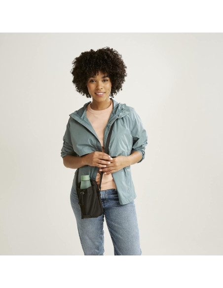 Bolso Bandolera Vera Bradley ReActive Negro Ligero Reciclado