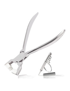 Alicates Ajuste Gafas LEONTOOL 15 cm + Destornillador Mini