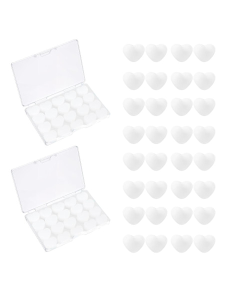 40 Tapones de Silicona Reutilizables EupHHonycs para Oídos