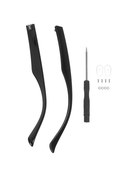 Patas de Gafas Ipetboom Reemplazo Negro Kit Completo