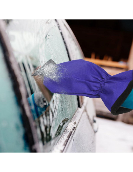 Guante Raspador de Hielo iMountek Forrado Polar 36 cm