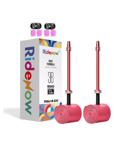 Cámaras de Aire TPU RideNow 700C 2-Pack con Válvula Presta 85mm