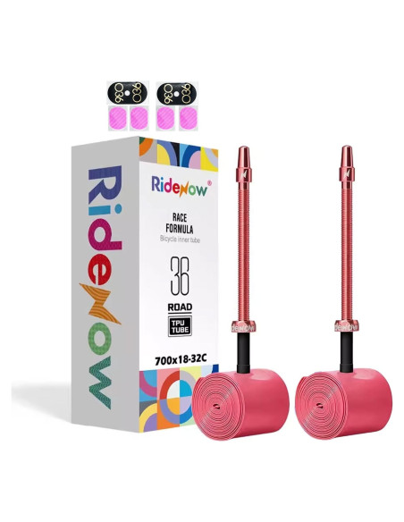 Cámaras de Aire TPU RideNow 700C 2-Pack con Válvula Presta 85mm