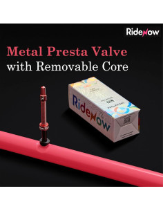 Cámaras de Aire TPU RideNow 700C 2-Pack con Válvula Presta 85mm 2