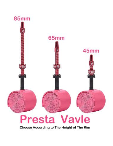 Cámaras de Aire TPU RideNow 700C 2-Pack con Válvula Presta 85mm