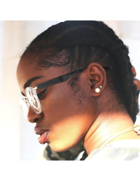 Patas de Gafas Ipetboom Reemplazo Negro Kit Completo