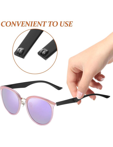 Patas de Gafas Ipetboom Reemplazo Negro Kit Completo