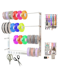 Soporte de exhibición de pared Kunghei para bufandas y cinturones