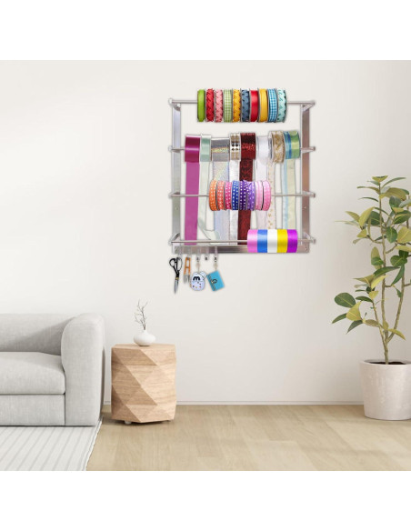 Soporte de exhibición de pared Kunghei para bufandas y cinturones