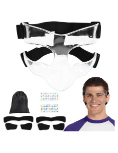 Protector Facial Deportivo FDFuZhao para Nariz Rota Ajustable