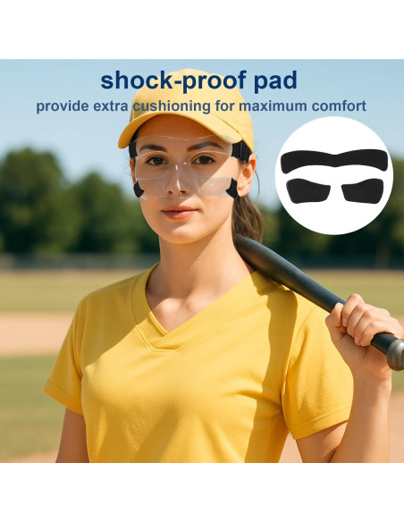 Protector Facial Deportivo FDFuZhao para Nariz Rota Ajustable