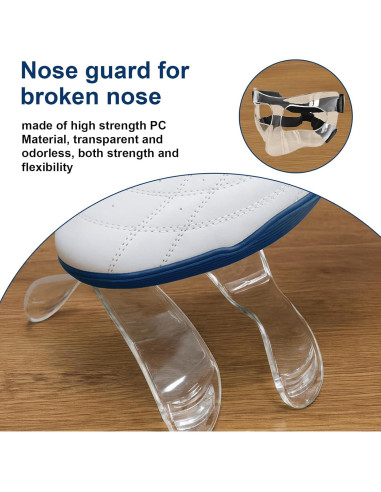 Protector Facial Deportivo FDFuZhao para Nariz Rota Ajustable