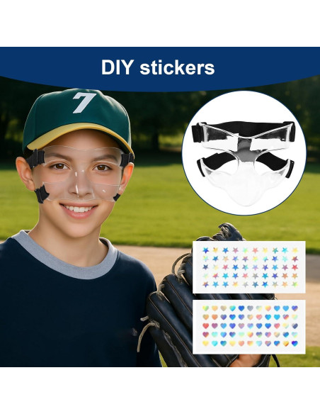 Protector Facial Deportivo FDFuZhao para Nariz Rota Ajustable