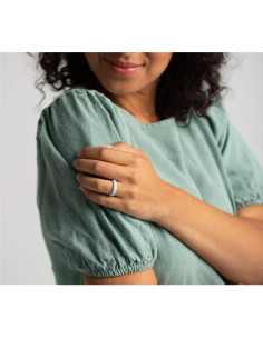 Anillo de Boda de Silicona Enso Bevel Thin 5.08mm Rosa 2