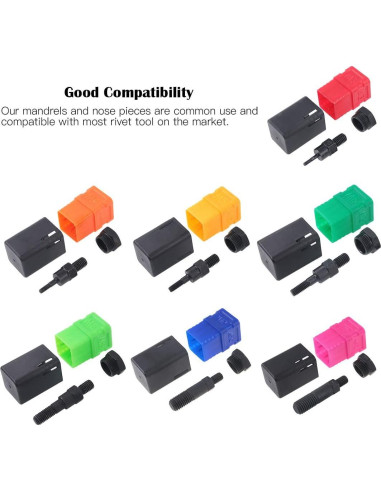 Juego de Pernos y Tuercas Hilitchi Métrico 7PCS M3 a M12