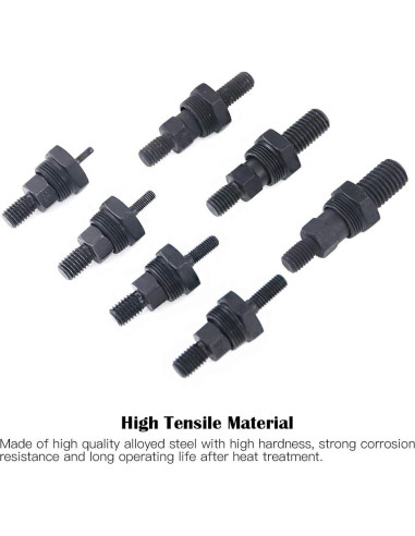 Juego de Pernos y Tuercas Hilitchi Métrico 7PCS M3 a M12