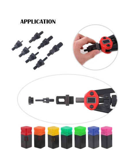 Juego de Pernos y Tuercas Hilitchi Métrico 7PCS M3 a M12