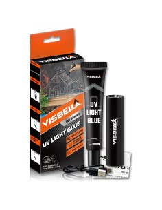 Kit de Resina Adhesiva UV 20ml HUZHOU - Curado Rápido