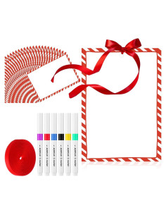 Conjunto de Hojas Encogibles de Navidad Harloon 24 Pcs