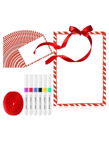 Conjunto de Hojas Encogibles de Navidad Harloon 24 Pcs