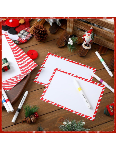 Conjunto de Hojas Encogibles de Navidad Harloon 24 Pcs