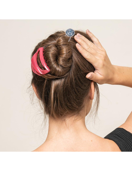 Pasadores de Cabello Vacíos UNICRAFTALE 20 Piezas Platino