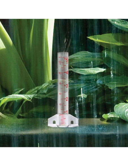 Medidor de Lluvia AcuRite 00810A2 de Vidrio 12 cm