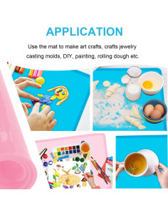 Manteles de Silicona Antideslizantes Goldleaf 28x38 cm 2 Piezas 2