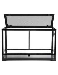 Terrario de vidrio templado REPTI ZOO 30 galones 76x30x46cm