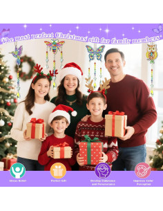 Kit de Pintura de Diamantes 5D HYXBXSS para Niños 6-12 Años 2