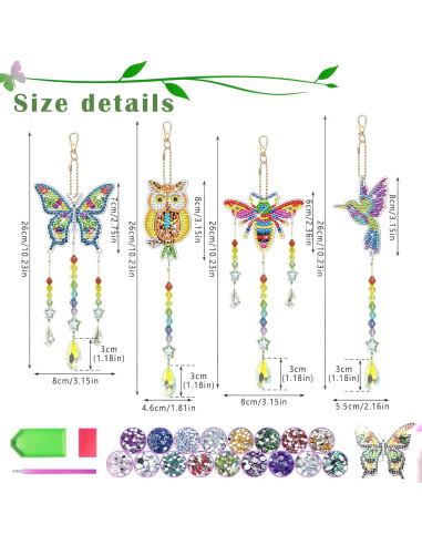 Kit de Pintura de Diamantes 5D HYXBXSS para Niños 6-12 Años