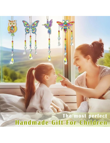 Kit de Pintura de Diamantes 5D HYXBXSS para Niños 6-12 Años