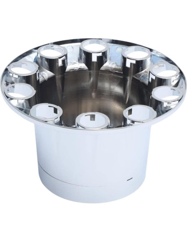 Cubiertas de Rueda de Eje Trasero JESONN 20" ABS Cromado