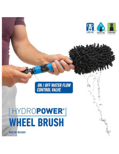 Cepillo de Rueda Hydropower Unger 7" con Válvula Ajustable 2