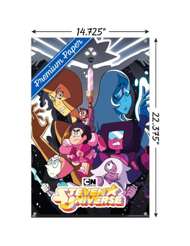 Póster de pared Trends International Steven Universe 37x57 cm