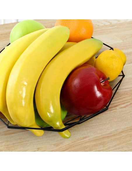 12 Plátanos Artificiales Realistas Princess Bling 18.5 cm