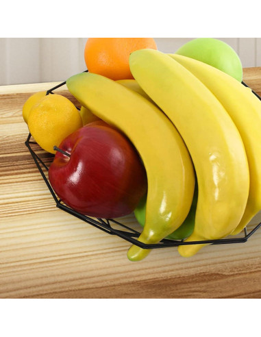 12 Plátanos Artificiales Realistas Princess Bling 18.5 cm