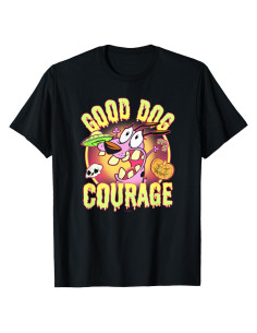 Camiseta Halloween Courage el Perro Cobarde - Ropa Oficial
