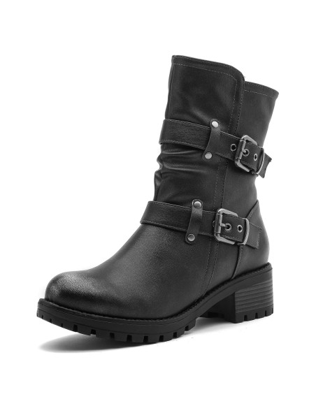 Botas de Motocicleta para Mujer Globalwin GW-W21YY13 Negros