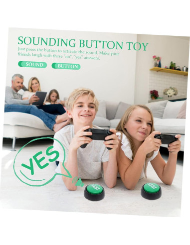 14 Piezas Botones de Sonido Divertidos Abaodam para Fiestas