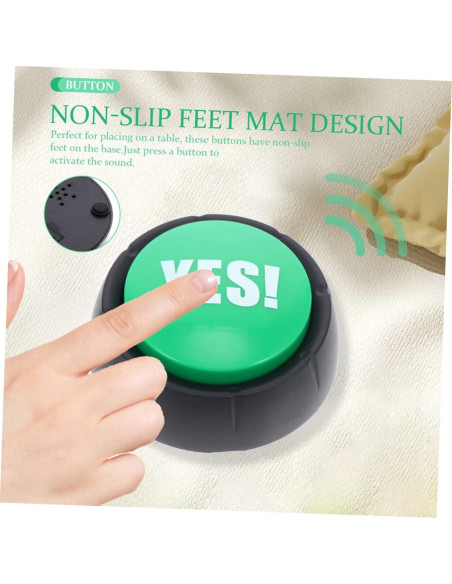 14 Piezas Botones de Sonido Divertidos Abaodam para Fiestas