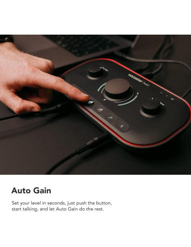 Focusrite Vocaster Two - Interfaz de Podcasting USB-C, 2 Micrófonos