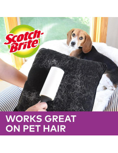 Recarga Rodillo Quitapelusas Scotch-Brite 3 Piezas 210 Hojas 2