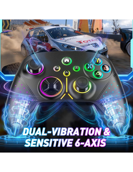 Controlador Inalámbrico Nonbliep para Xbox y PC con RGB