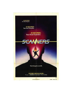 Póster de Película Scanners Masterprint 68.5 x 101.6 cm
