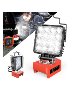 Luz de Trabajo LED 48W Myteaworld para Batería Milwaukee M18