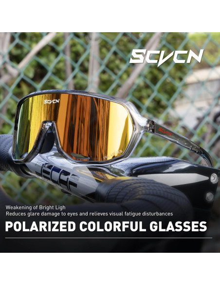 Gafas de Ciclismo SCVCN DZ-S63 Polarizadas UV400